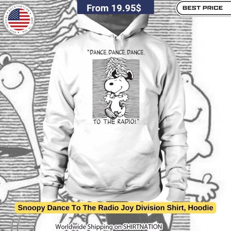 Comfortable unisex hoodie featuring the striking artwork from Joy Division's 1979 single "Transmission."