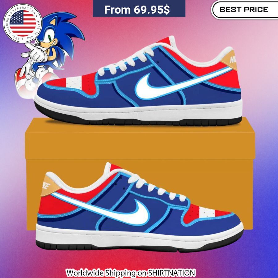 Sonic the Hedgehog Air Jordan Shoes Themed High-Performance Jordans