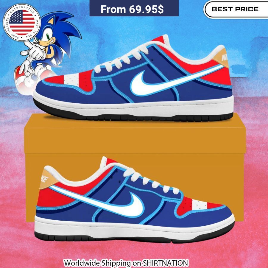 Sonic the Hedgeho Air Jordan Shoes Generous look