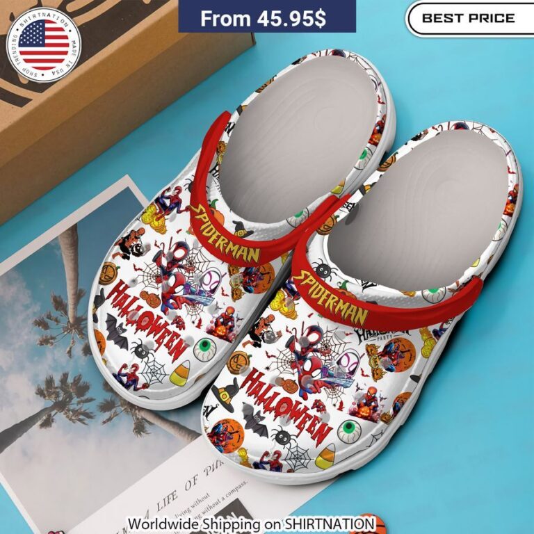 Spider-Man Halloween Crocs Crocband Shoes Comfortable clogs