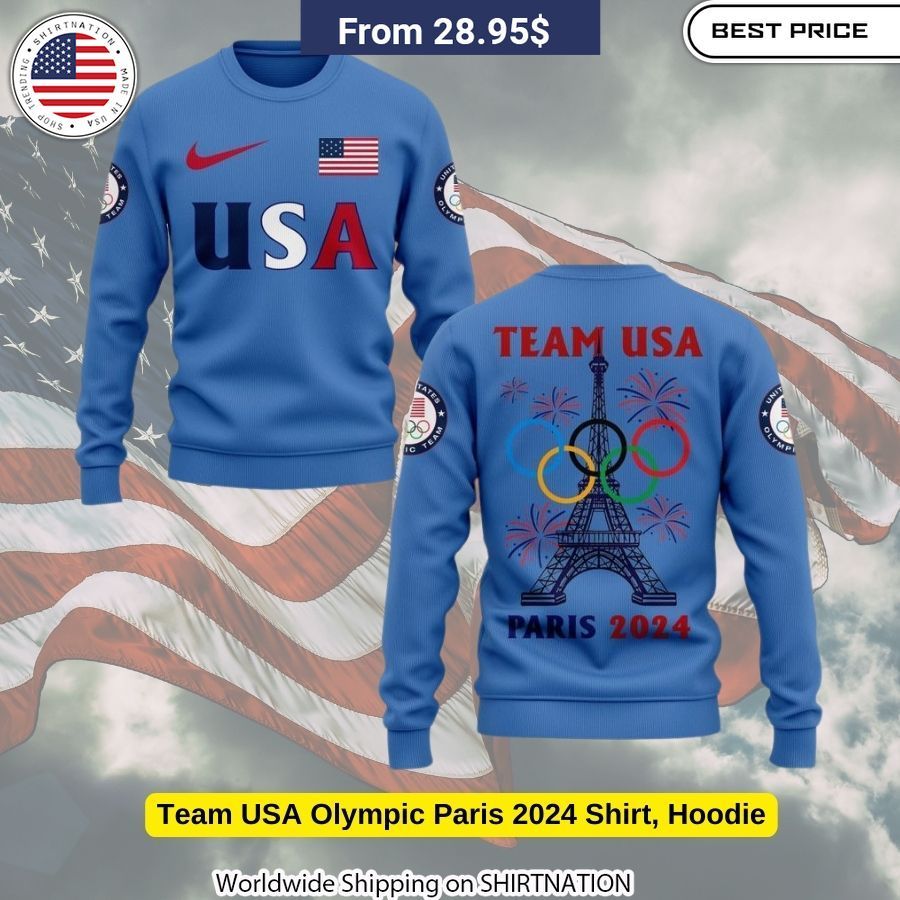 Team USA Olympic Paris 2024 Shirt, Hoodie Cool look bro