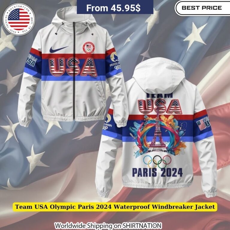 team usa olympic paris 2024 waterproof windbreaker jacket 4 76