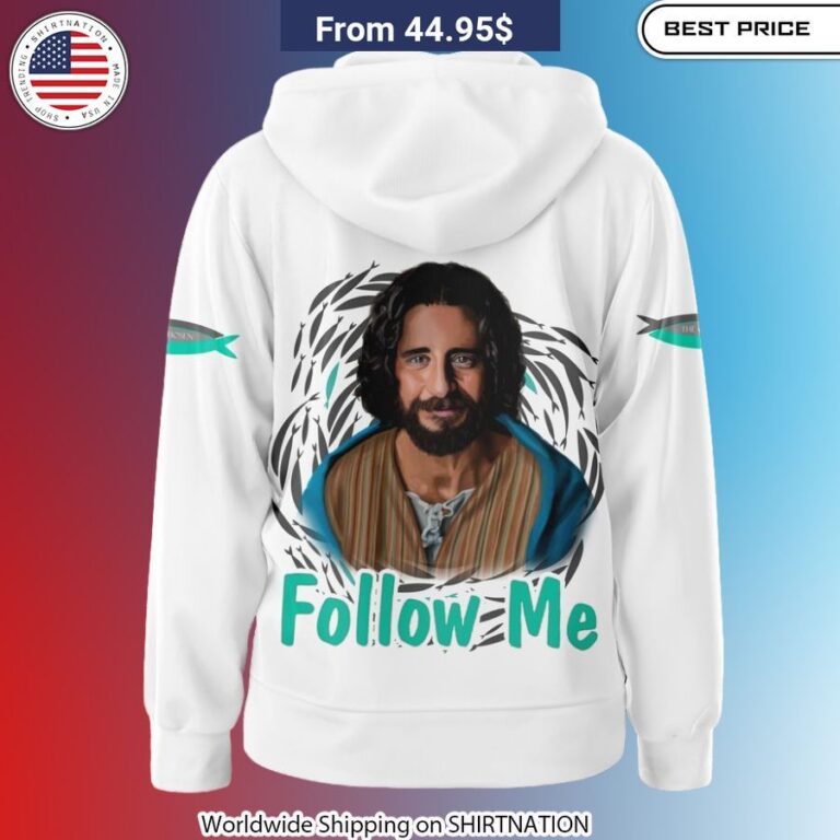 The Chosen Follow Me Hoodie Christ-centered clothing choice