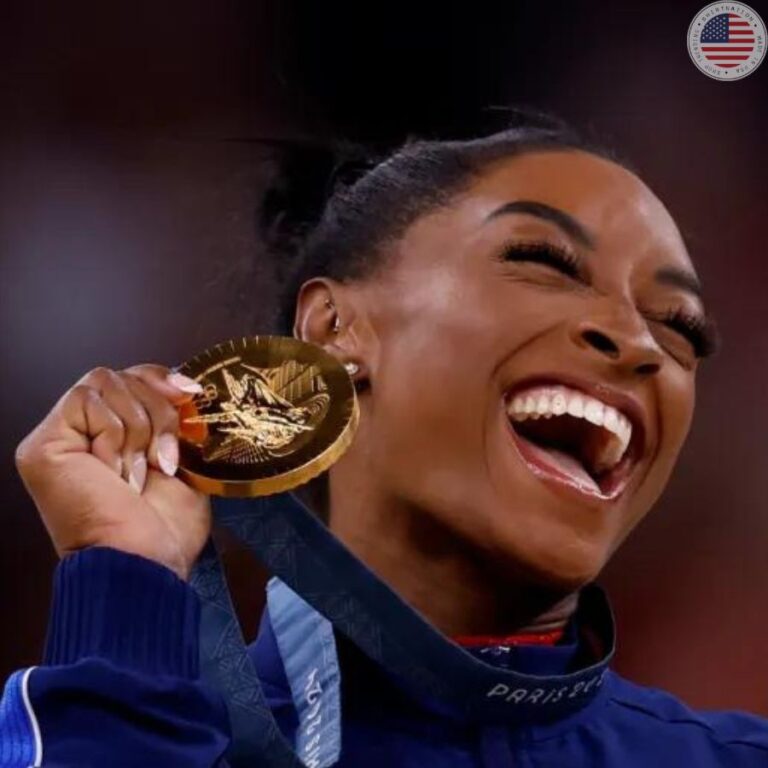 Simone Biles wins silver in the floor exercise final, overcoming a calf injury during the Paris 2024 Olympics