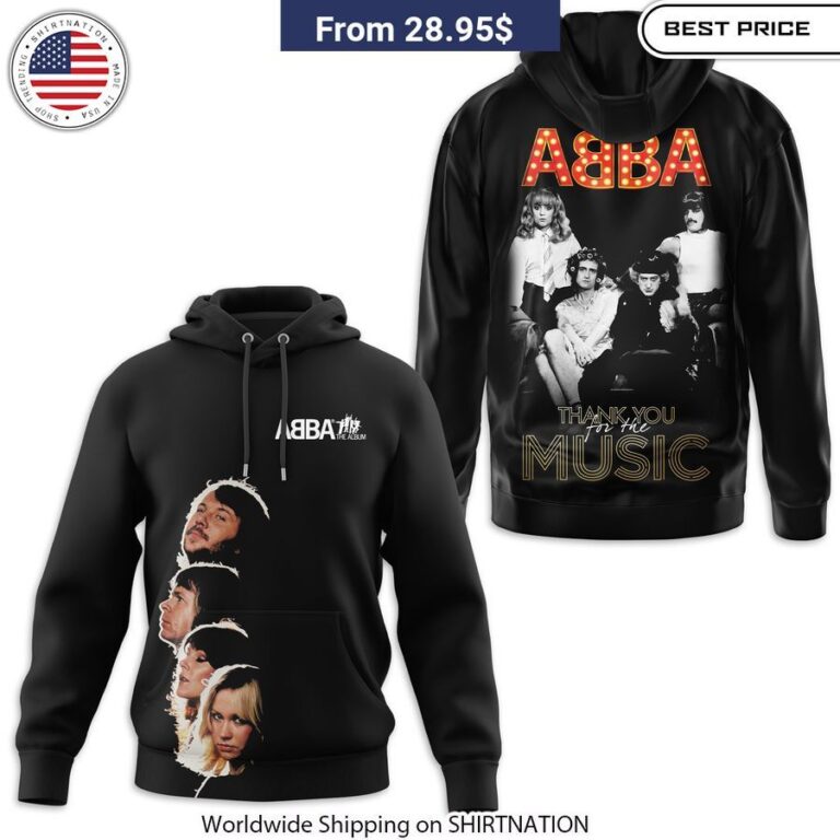 ABBA The Legend Thank You For The Music Shirt, Hoodie Soft and breathable