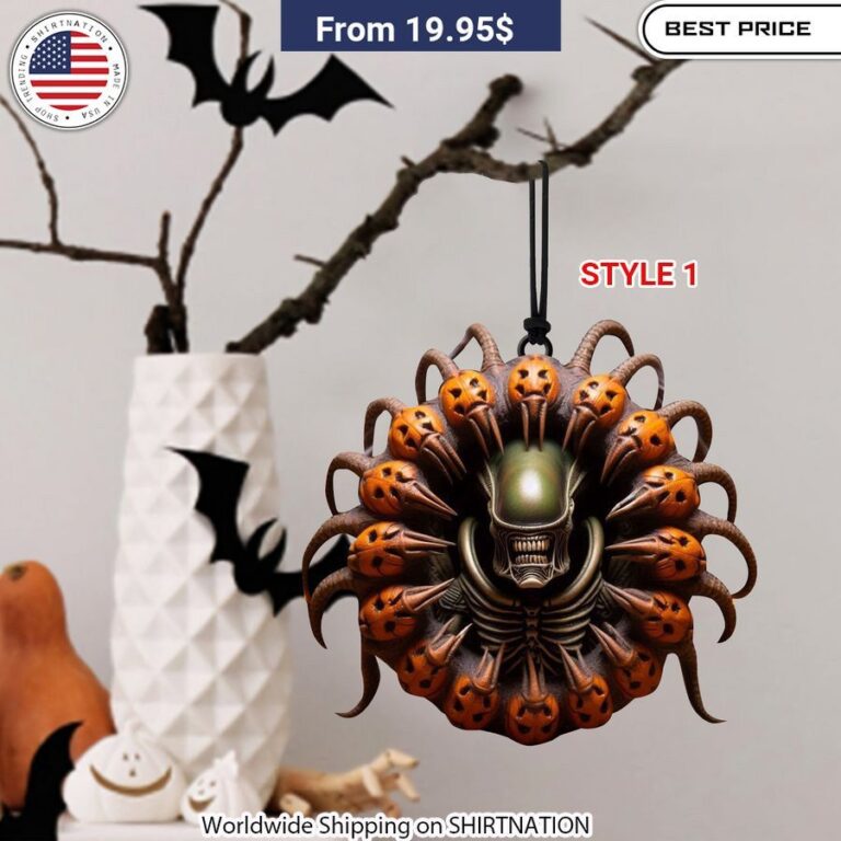 Alien Romulus Halloween Ornament Spooky ornaments