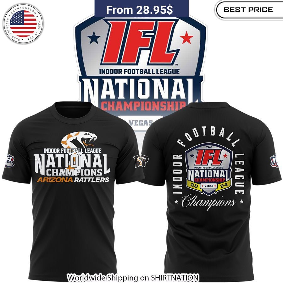 Arizona Rattlers Indoor Football League National Champions Shirt, Hoodie Team pride shirt