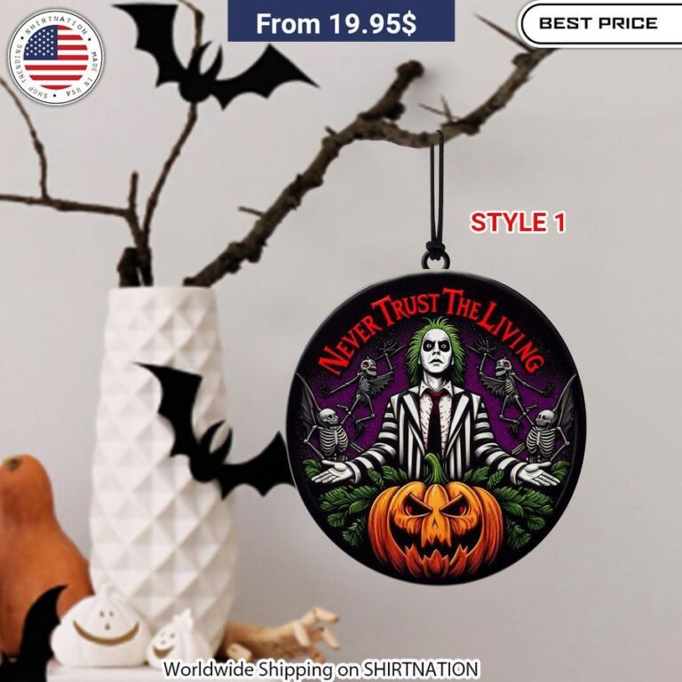 Beetlejuice Halloween Ornament Unique gift ideas