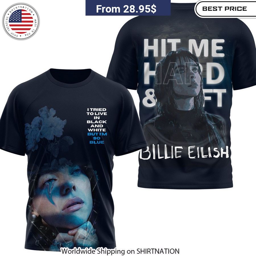 Billie Eilish Hit Me Hard and Soft Shirt, Hoodie album-inspired clothing