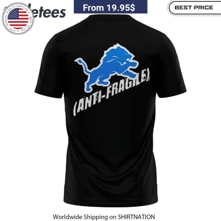 Coach Dan Campbell Detroit Lions Anti-Fragile Shirt, Hoodie Unisex