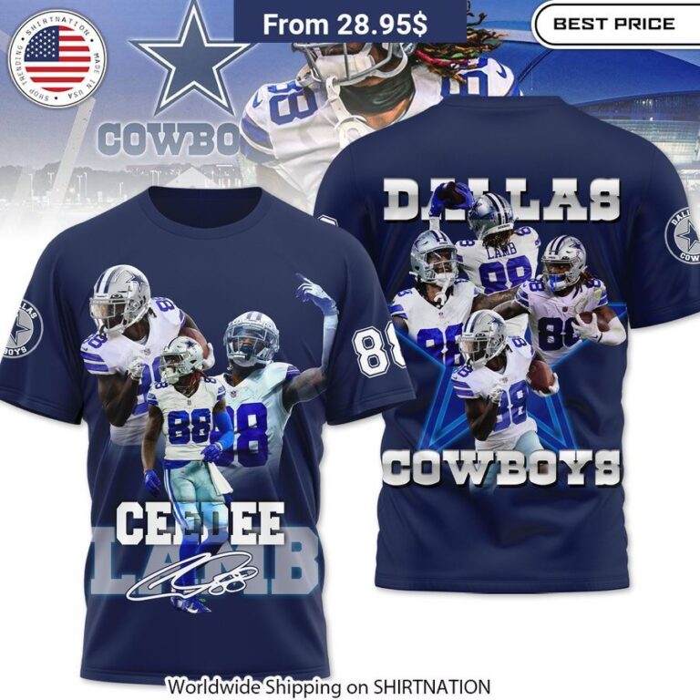 Dallas Cowboys CeeDee Lamb Shirt, Hoodie Game day fashion