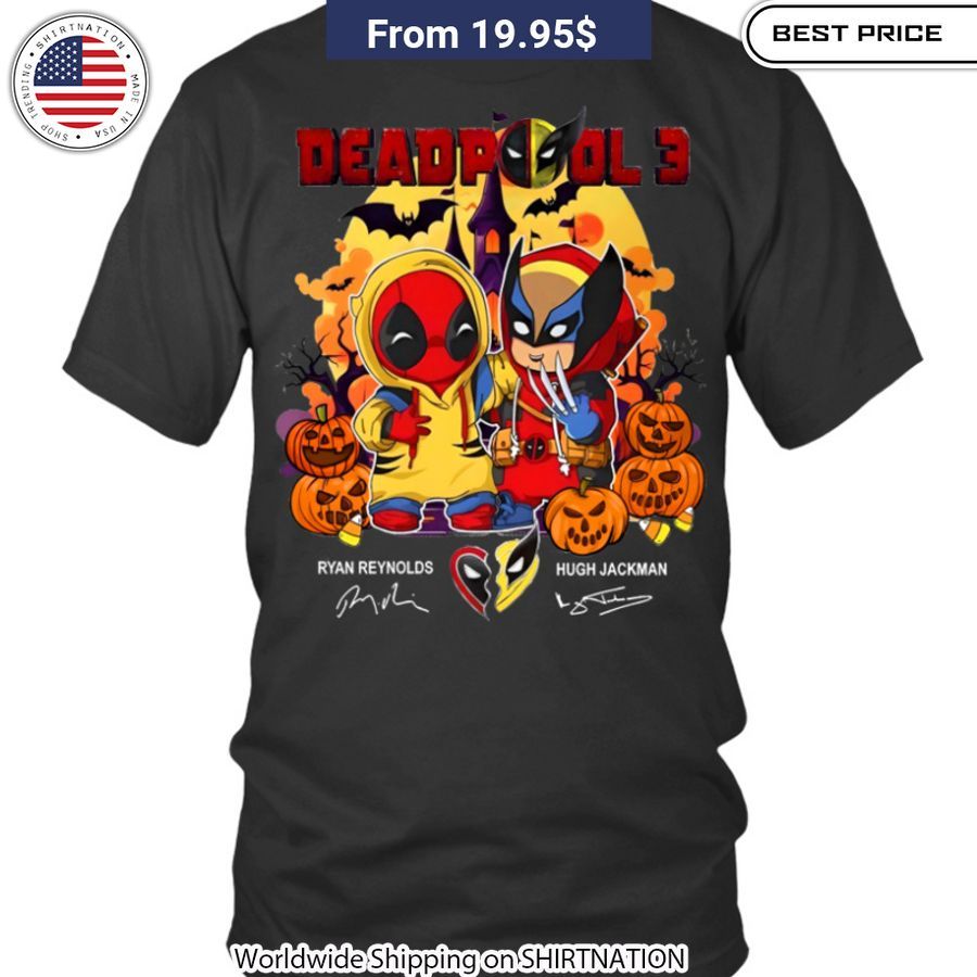 Deadpool 3 Wolverine Halloween Shirt, Hoodie Studious look