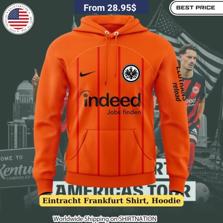 Eintracht Frankfurt Shirt, Hoodie Match Day Apparel