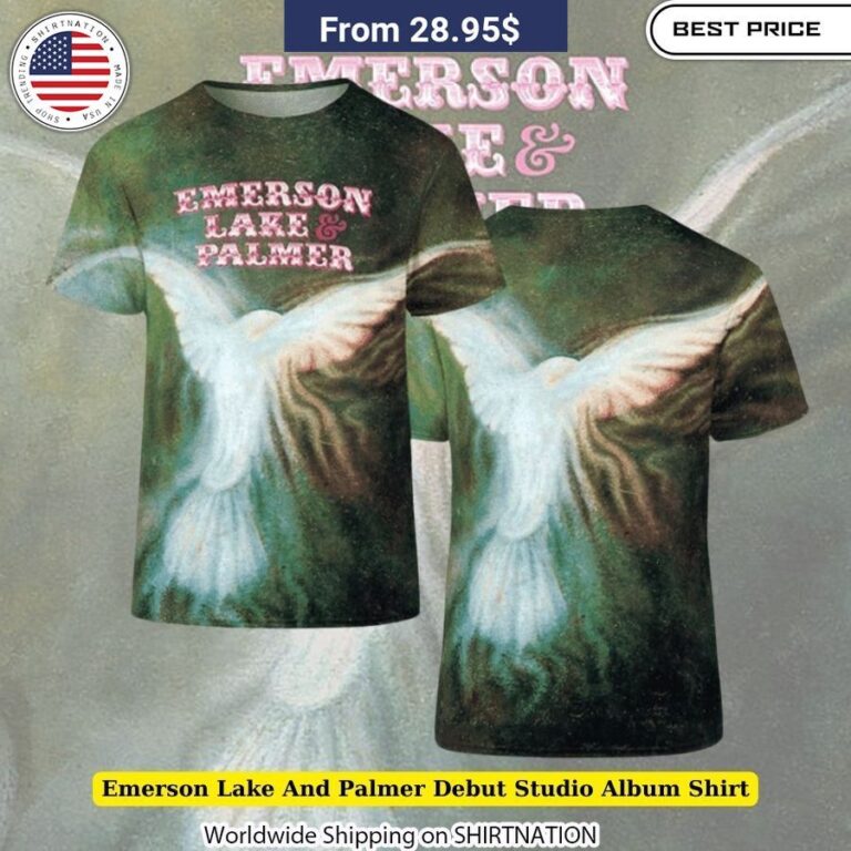 Emerson Lake And Palmer Debut Studio Album Shirt Soft and Durable Fabric