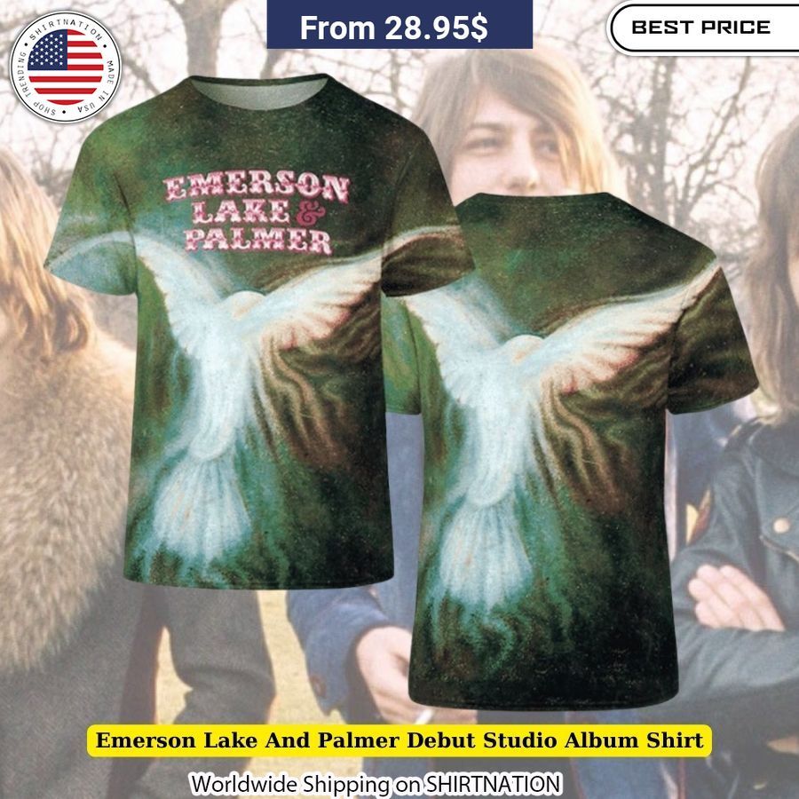 Emerson Lake And Palmer Debut Studio Album Shirt Comfortable Classic Fit