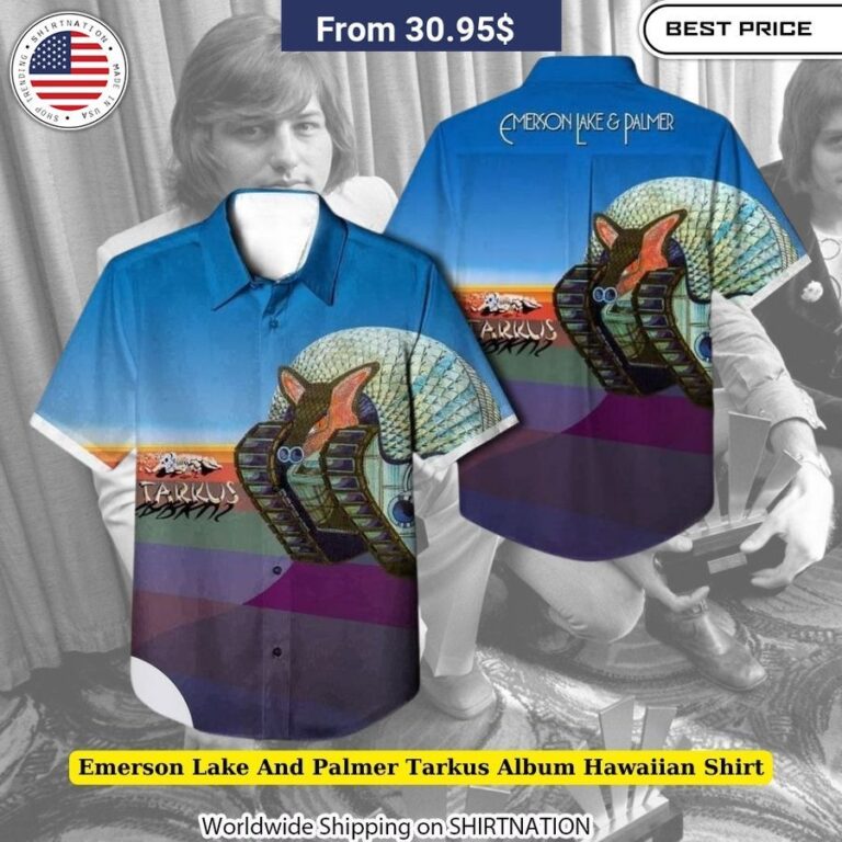 Emerson Lake And Palmer Tarkus Album Hawaiian Shirt eye-catching design