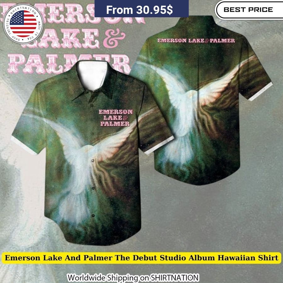 Emerson Lake And Palmer The Debut Studio Album Hawaiian Shirt iconic artwork