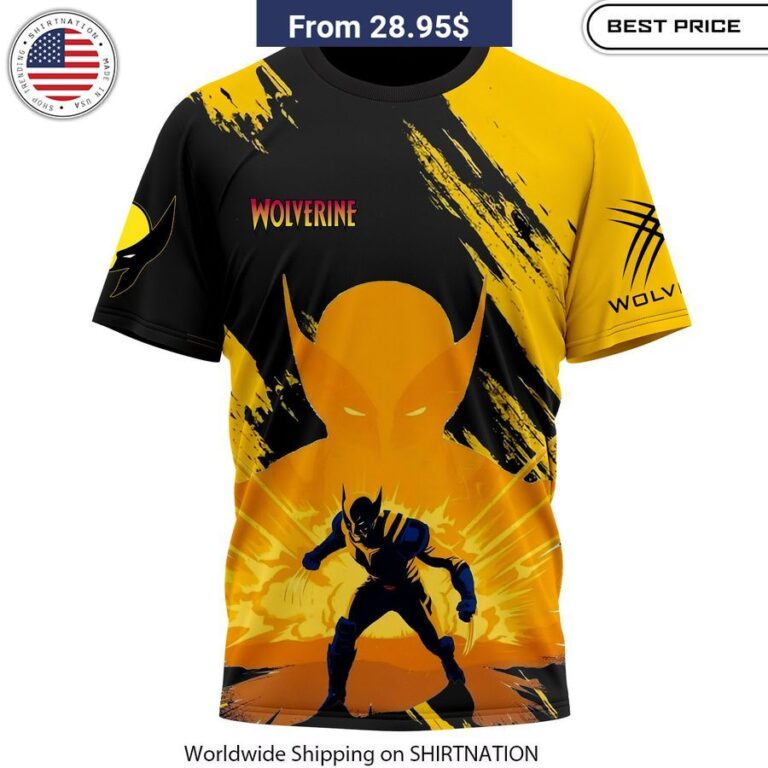 For The First Time In My Life I'm Proud To Wear The Suit Wolverine T-Shirt high-quality print