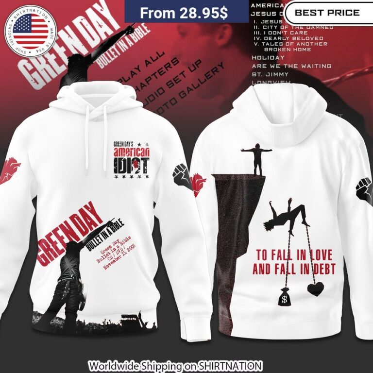 Green Day American Idiot Shirt, Hoodie Rock 'n' roll attitude