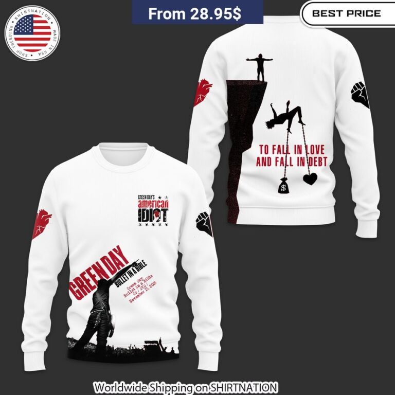 Green Day American Idiot Shirt, Hoodie Powerful message