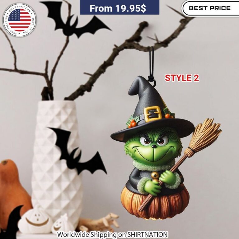 Grinch Halloween Ornament Mischievous spirit