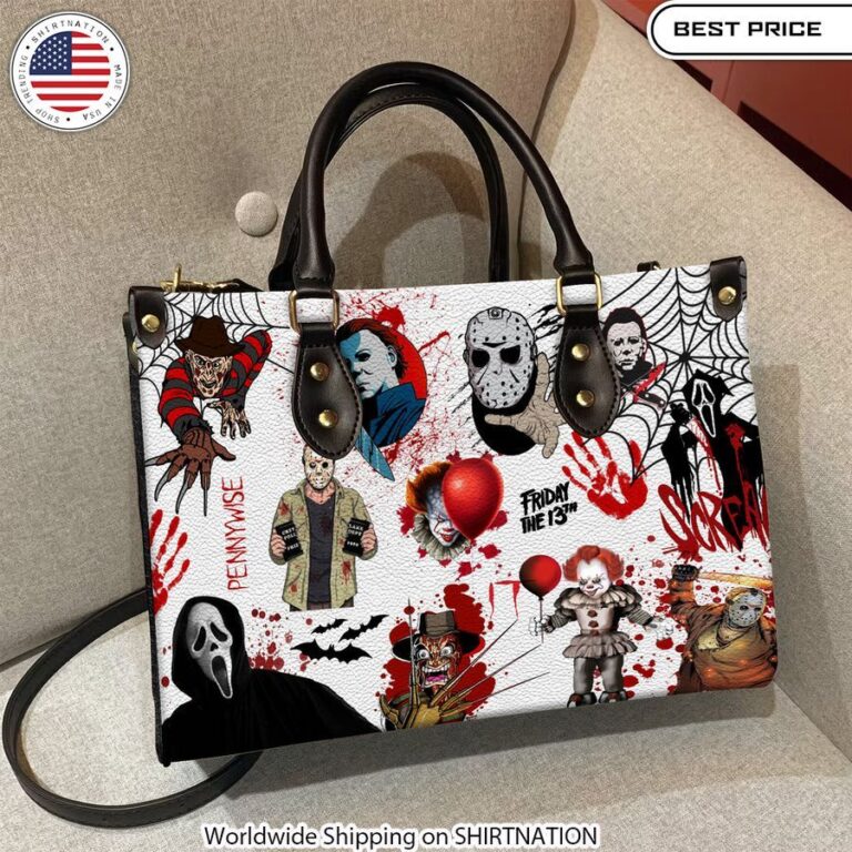 Halloween Horror Movie Characters Leather Handbag costume accessory