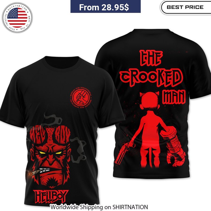 Hellboy The Crooked Man Shirt, Hoodie You look so healthy and fit