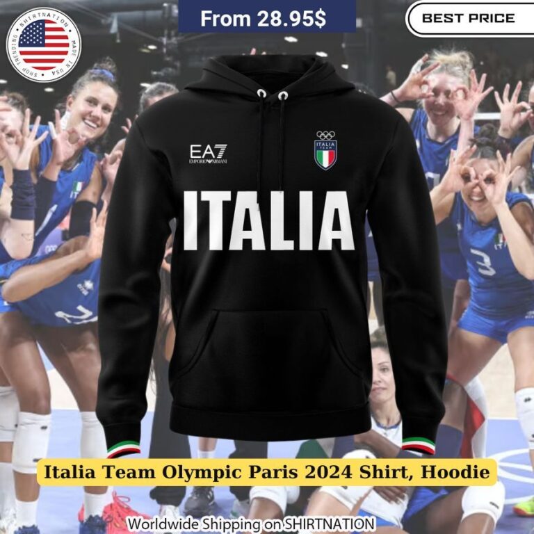 Italia Team Olympic Paris 2024 Shirt, Hoodie Olympic Spirit