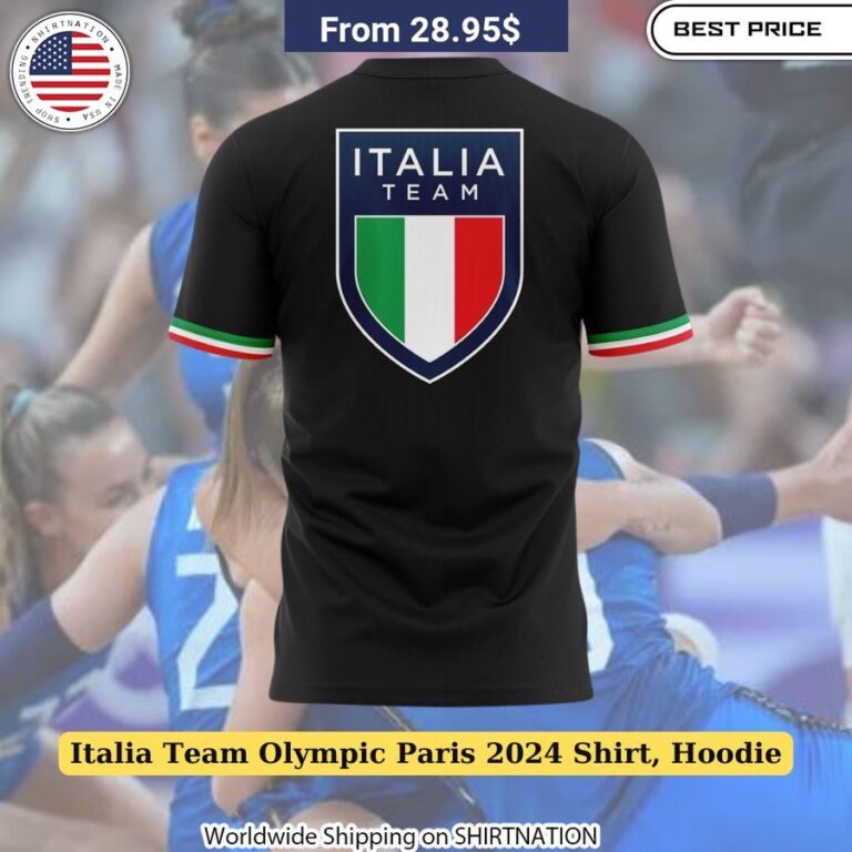 Italia Team Olympic Paris 2024 Shirt, Hoodie Supporter Clothing