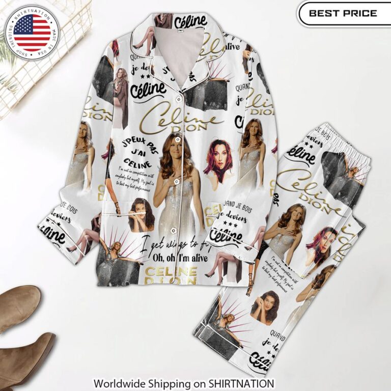 J'peux pas j'ai Celine Dion Pajamas Set Fan gear