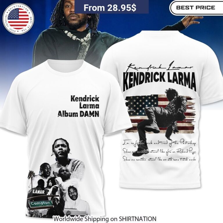 Kendrick Lamar Album Damn Shirt, Hoodie Unise Style