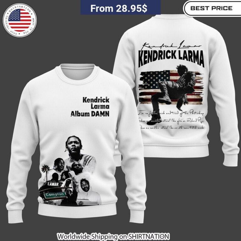 Kendrick Lamar Album Damn Shirt, Hoodie Hip-hop