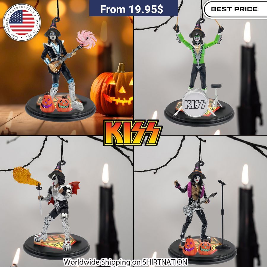 Kiss Band Halloween Ornament home decor