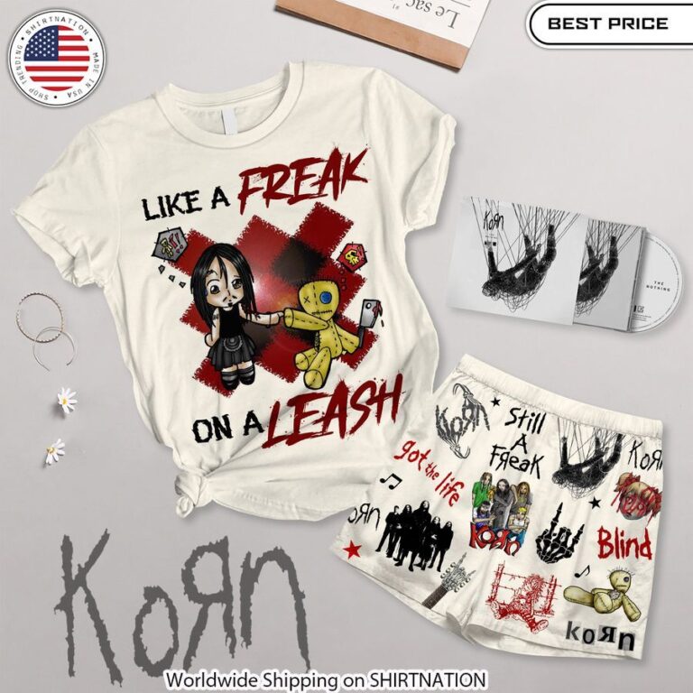 Korn Band Like A Freak On A Leash Women Shirt,Shorts Fan apparel