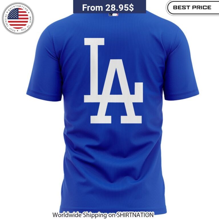 Los Angeles Dodgers MaxStrong Shirt Baseball High-quality fan clothing