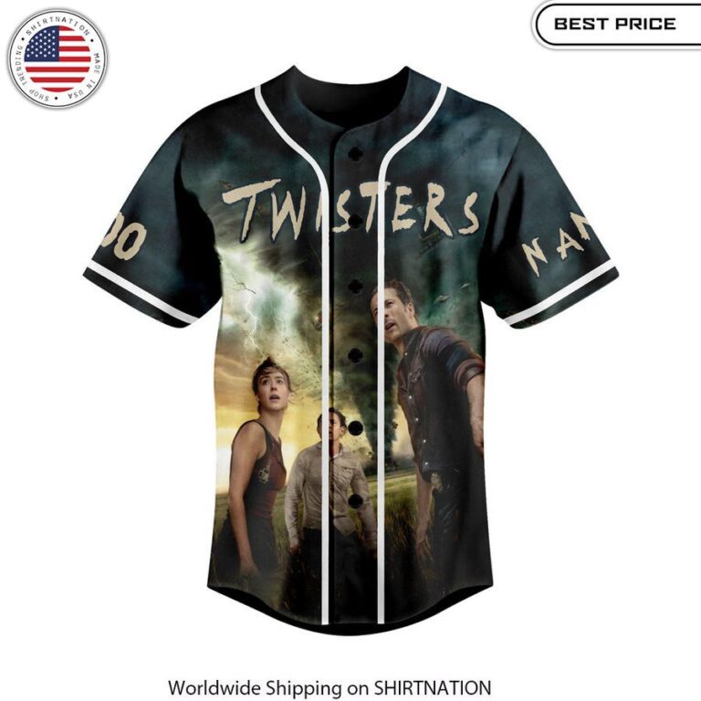 Not My First Tornadeo Twisters CUSTOM Baseball Jersey One-of-a-kind