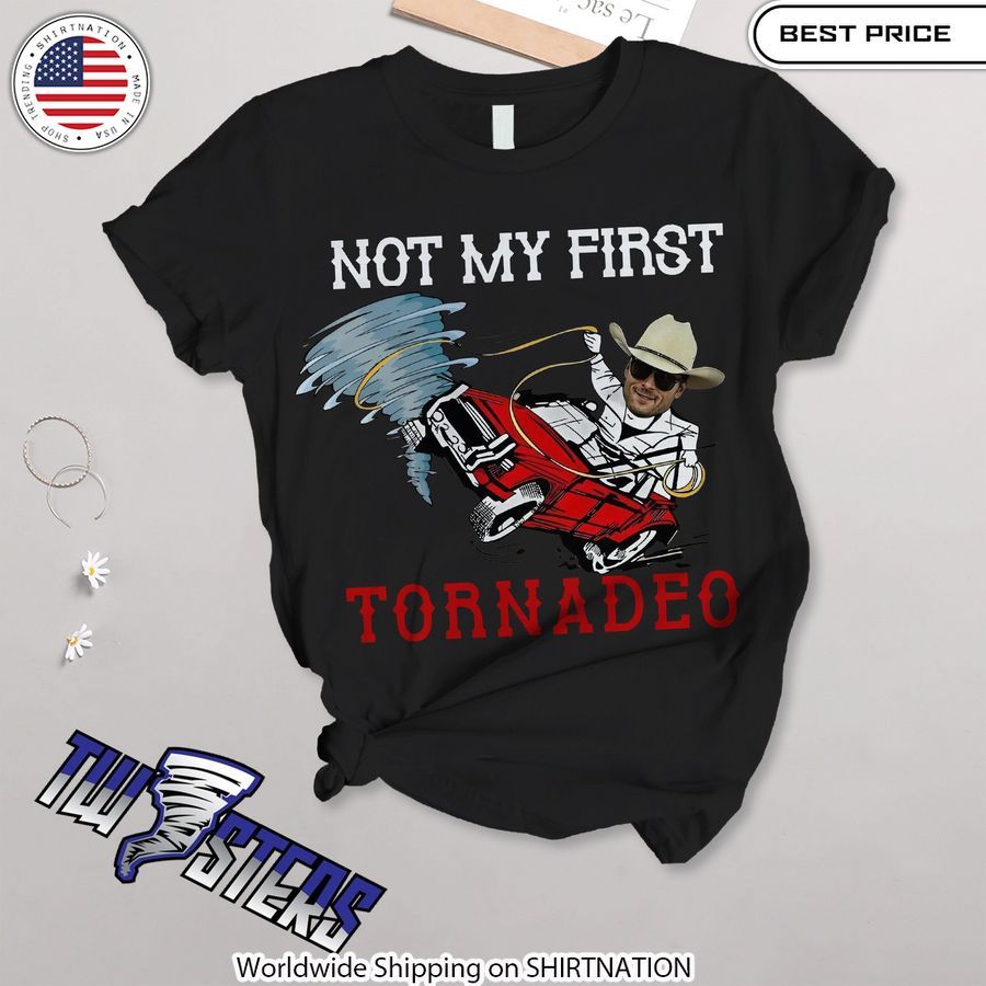 Not My First Tornadeo Twisters Women Shirt Shorts Lightweight storm chasing clothing