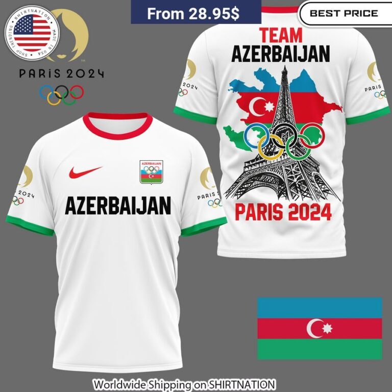 Olympic 2024 Team Azerbaijan Shirt Cheer on athletes