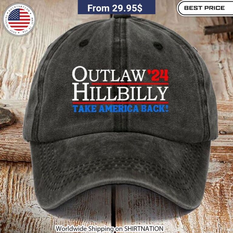 Outlaw'24 Hillbilly Take America Back Cap Election-themed accessory