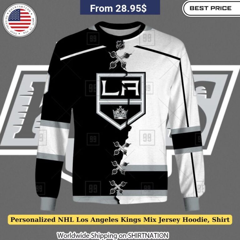 Personalized NHL Los Angeles Kings Mix Jersey Hoodie, Shirt Comfortable hockey fan attire