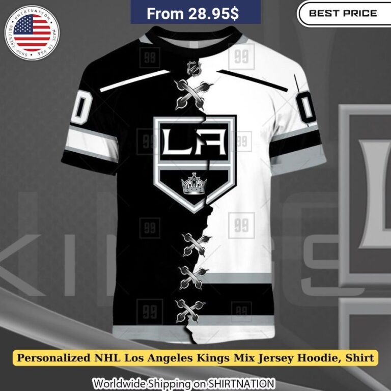 Personalized NHL Los Angeles Kings Mix Jersey Hoodie, Shirt Kings fan gear