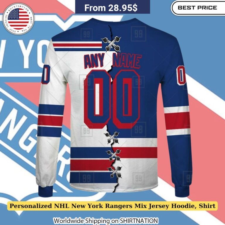 Personalized NHL New York Rangers Mix Jersey Hoodie, Shirt Unique Rangers fan gear