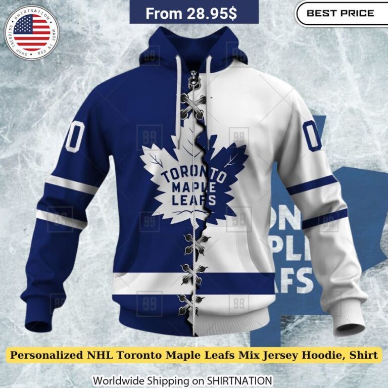 Personalized NHL Toronto Maple Leafs Mix Jersey Hoodie, Shirt Fan merchandise