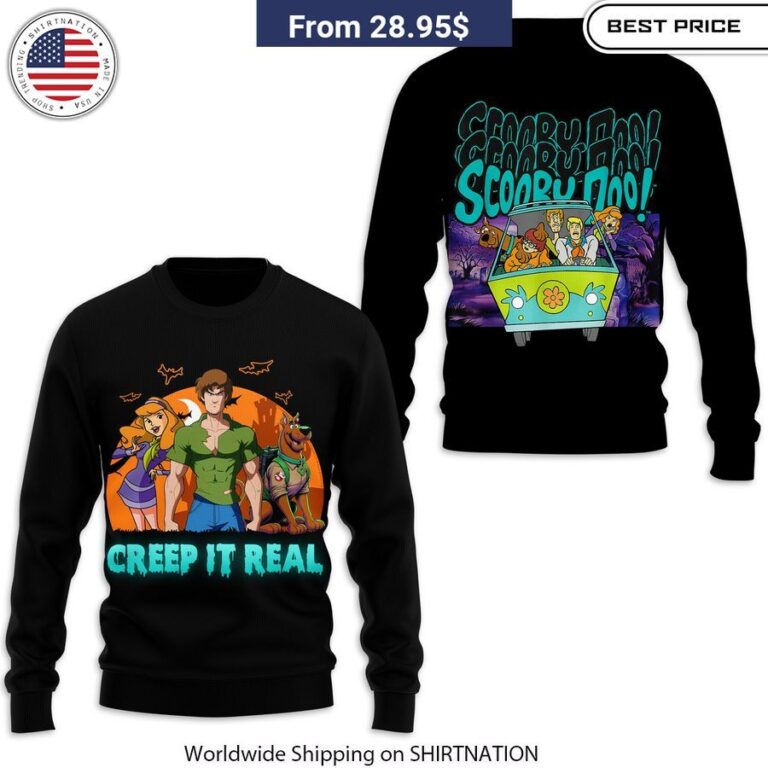 Scooby-Doo Creep It Real Halloween Shirt, Hoodie Creepy monsters