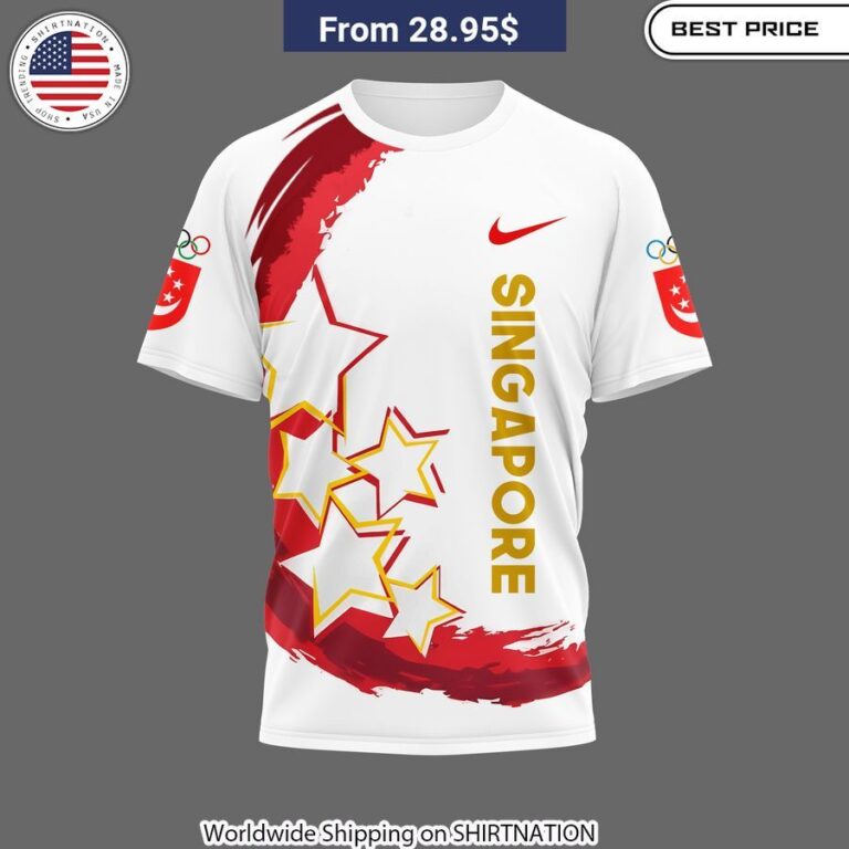 Singapore 2024 Olympic Shirt Sports enthusiasts