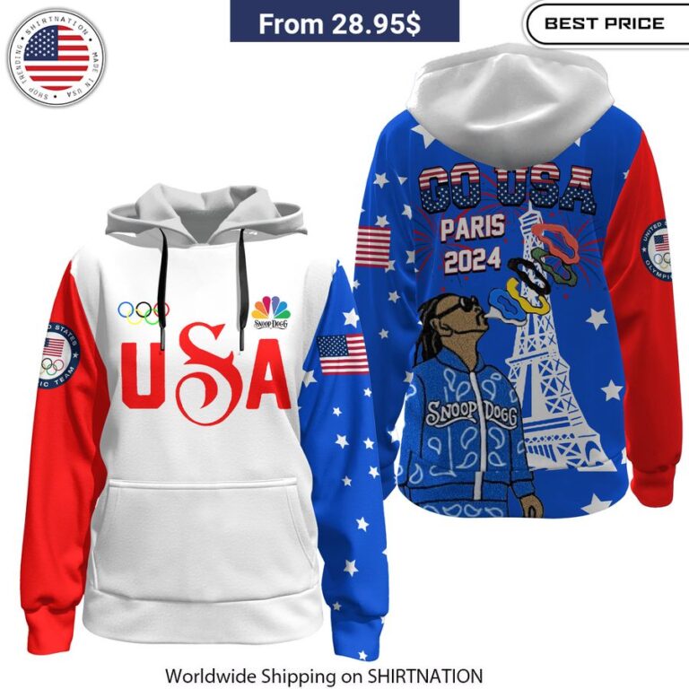 Snoop Dogg USA Olympic 2024 Shirt, Hoodie Hip-hop icon