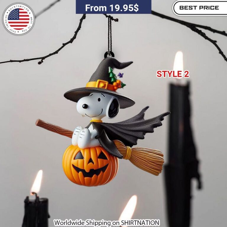 Snoopy Halloween Spooky Season Ornament Family-friendly Halloween decorations