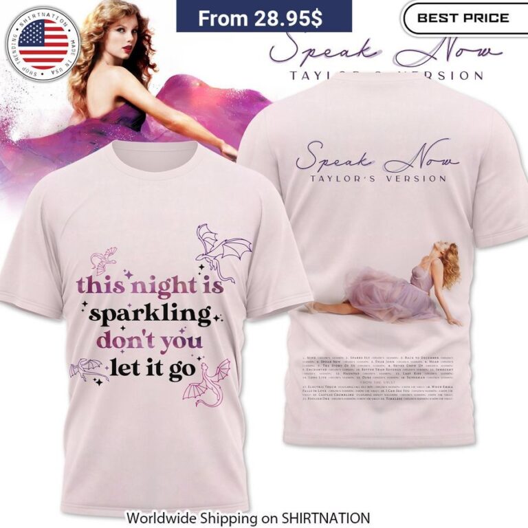 Taylor Swift Speak Now Shirt, Hoodie for die hard fan