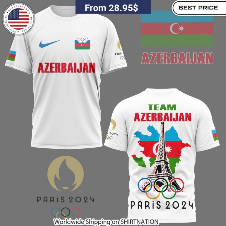 Team Azerbaijan 2024 Olympic Shirt Olympic sportsmanship