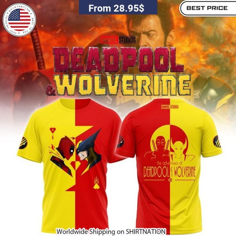 The Adventures of Deadpool & Wolverine Shirt, Hoodie comfortable fit